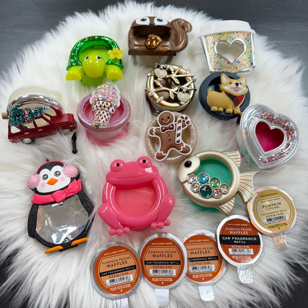 Assorted Bath and Body works Car Air Freshener Clips - Picture 7 of 7